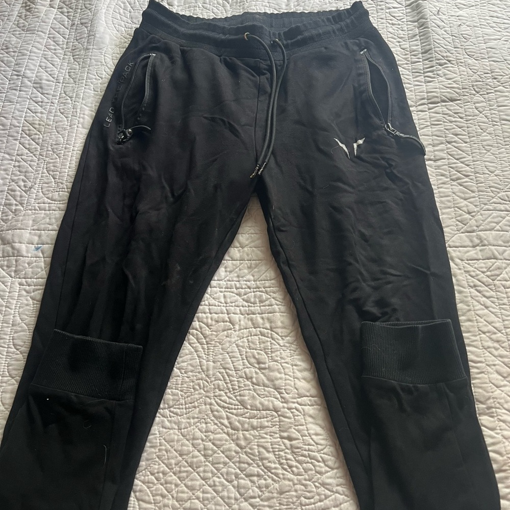 Squat Wolf Men’s Medium Black Jogger Pants